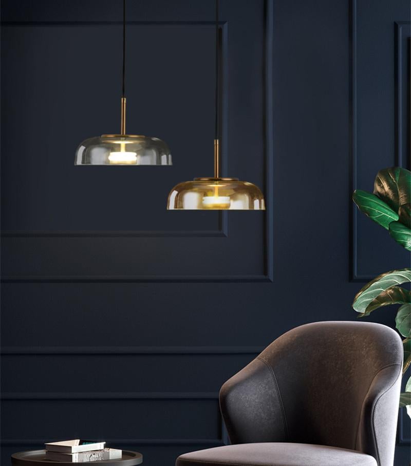 Costa Glass Modern Pendant Light