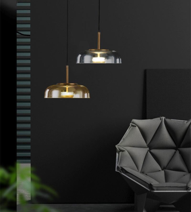 Costa Glass Modern Pendant Light