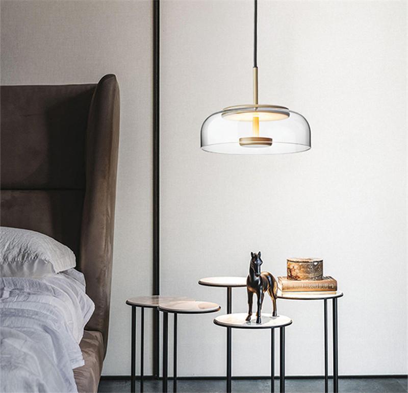 Costa Glass Modern Pendant Light