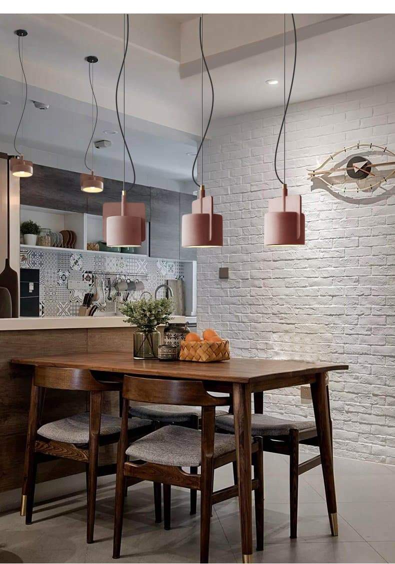 Runa Cement Industrial Pendant Light