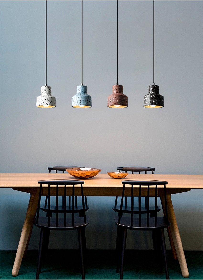 Kaja Cement Textured Pendant Light
