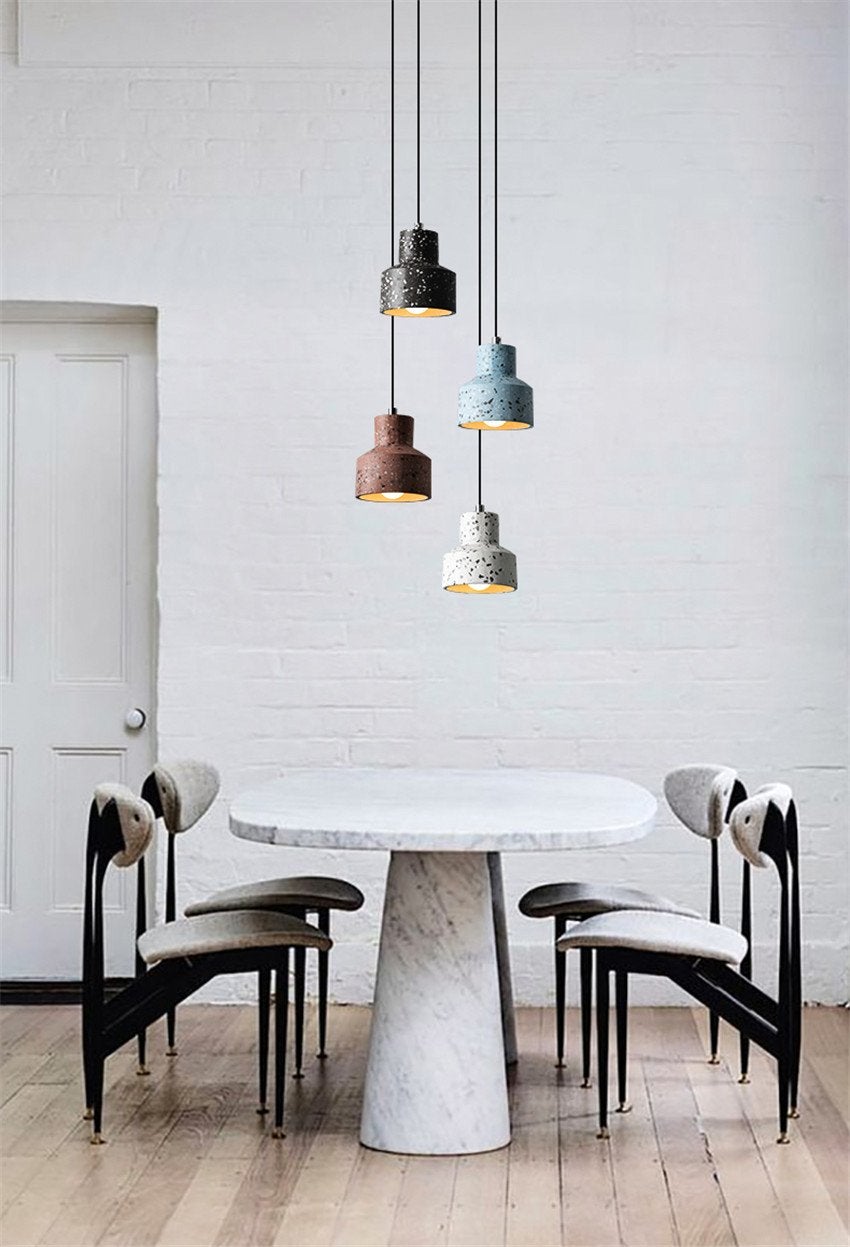 Kaja Cement Textured Pendant Light