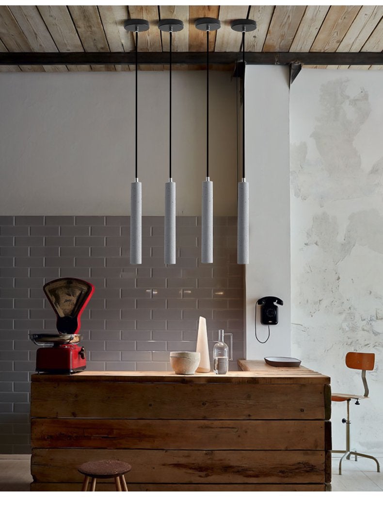 Raum Cement Minimal Pendant Light