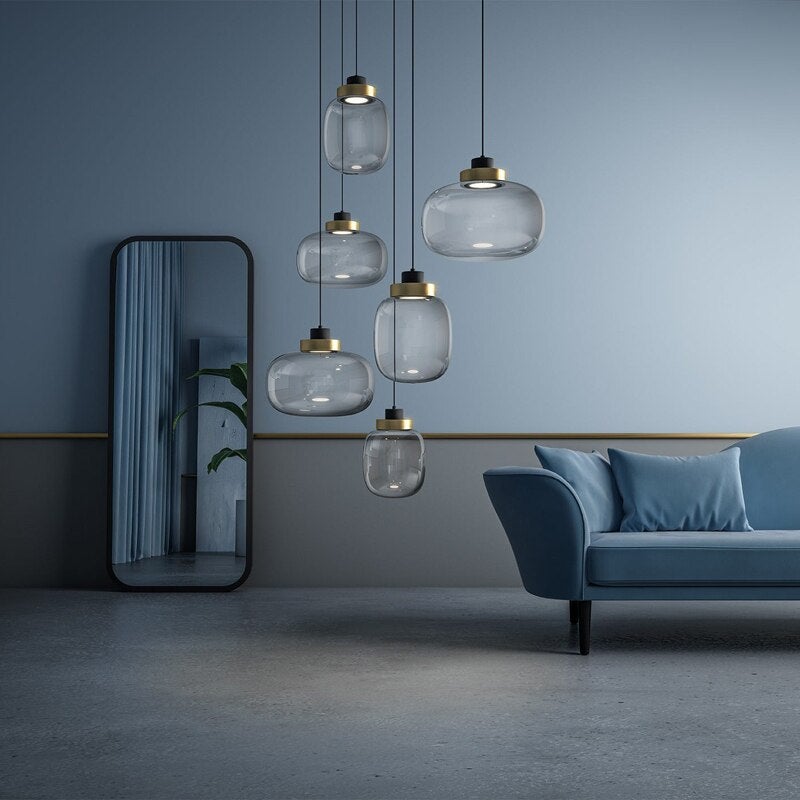 Greti Glass Minimal Pendant Light
