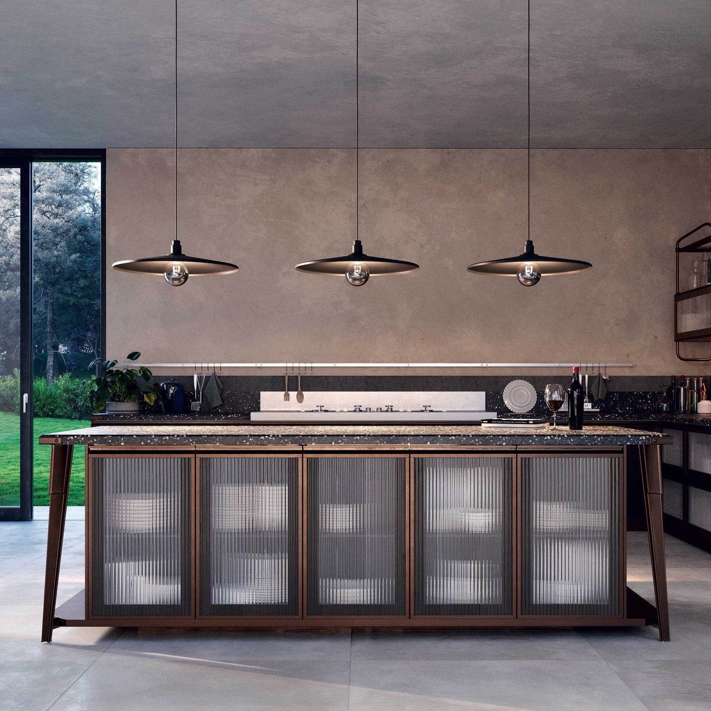 Vinyl Pendant Light
