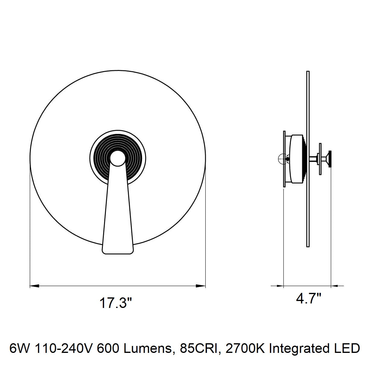 Pan Wall Sconce