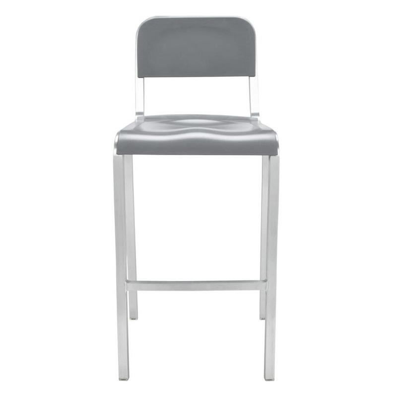 1951 Stool with Metal Seat