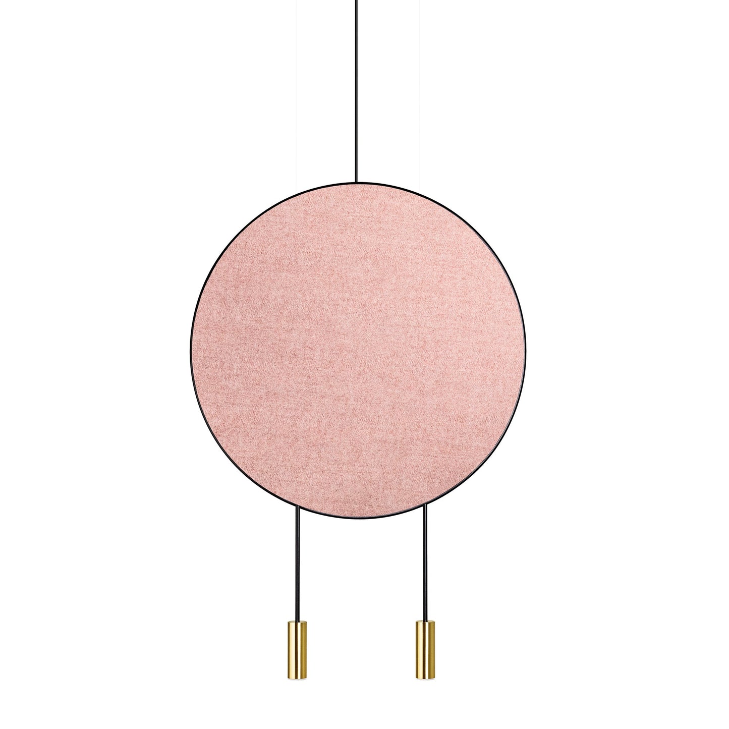 Revolta Pendant Light with Acoustic Panel