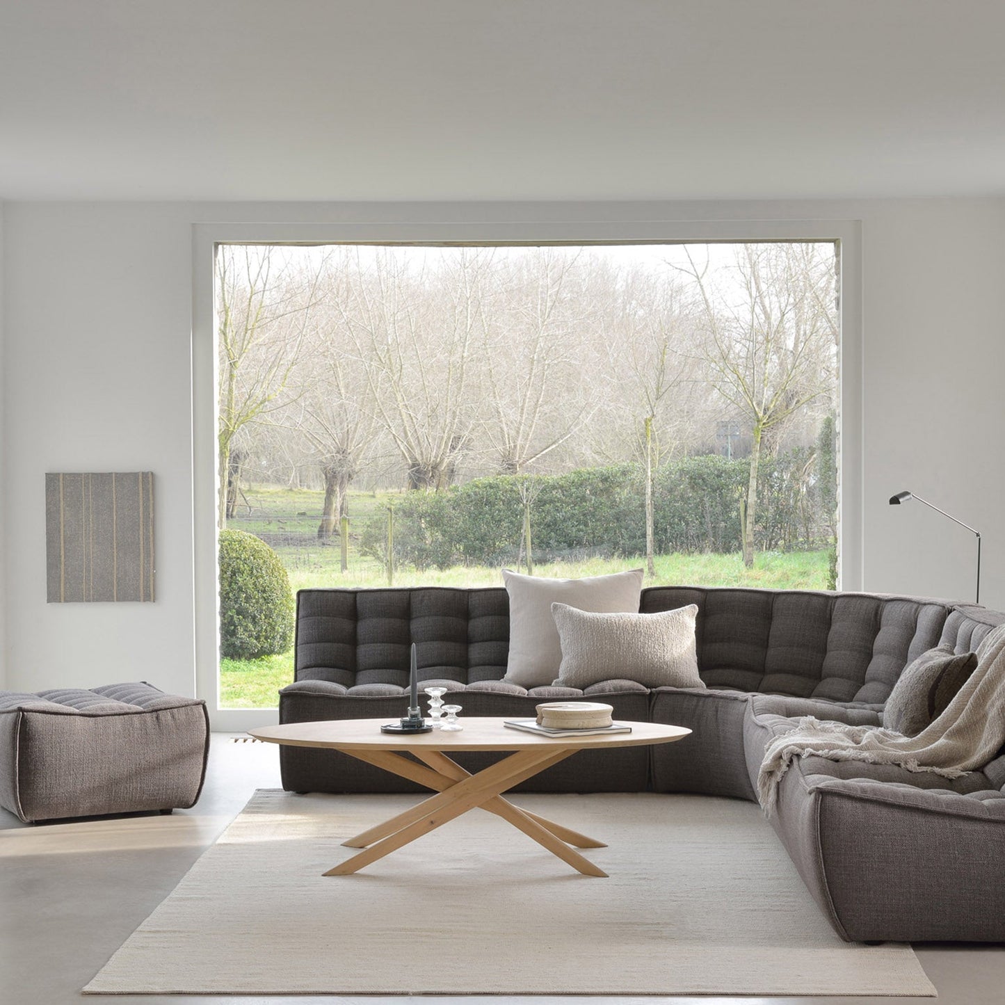 N701 Footstool Sofa Module