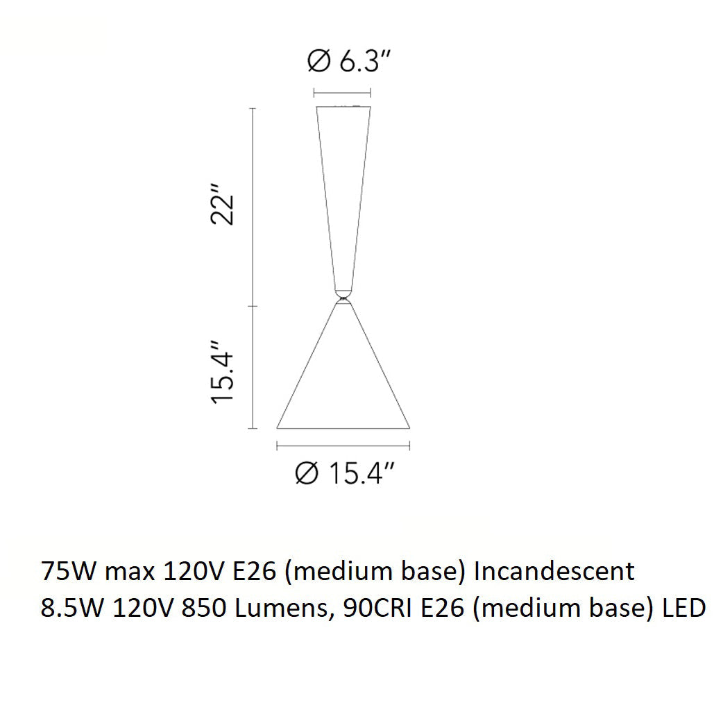 Diabolo Pendant Light