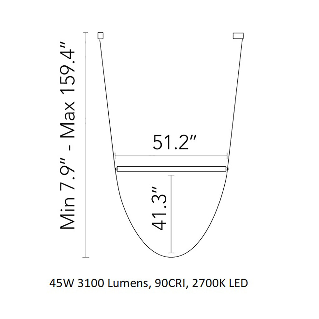 Wireline Pendant Light