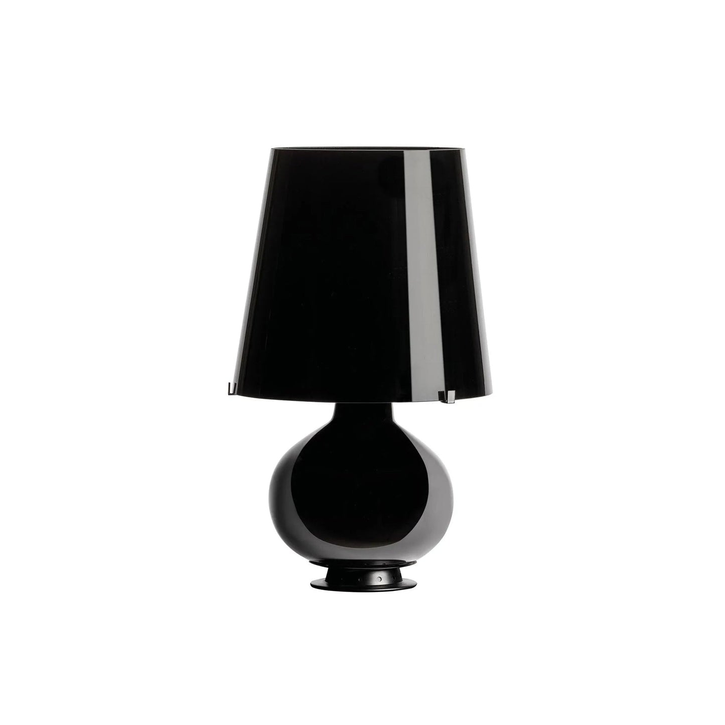Fontana Total Black Table Lamp