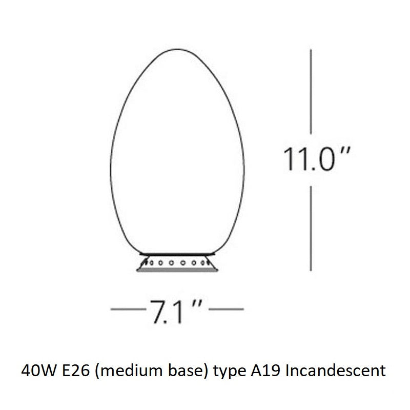 Uovo Table Lamp