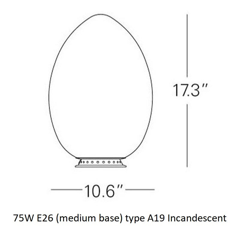 Uovo Table Lamp