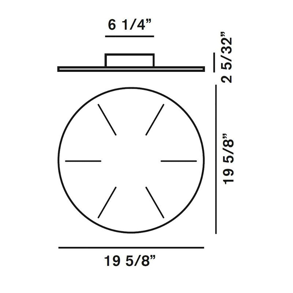 Aplomb Round LED Multi Light Pendant Light