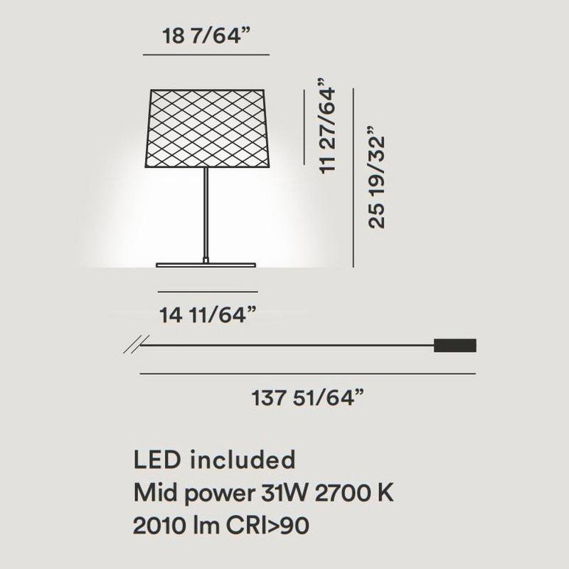 Twiggy Grid XL Outdoor Table Lamp