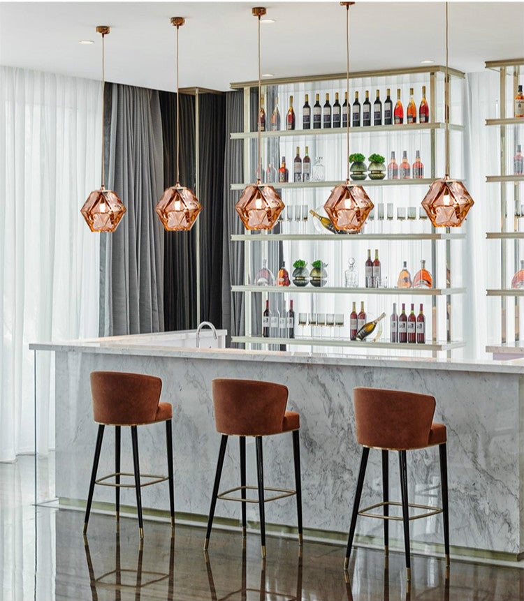 Eula Glass Minimal Pendant Light