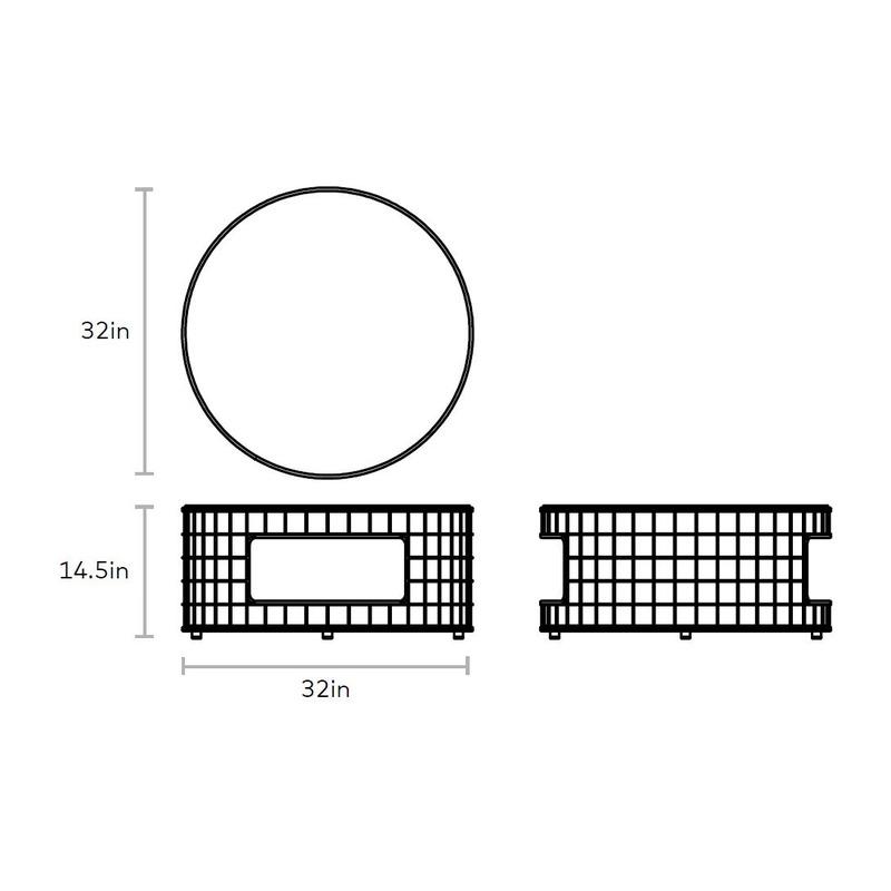 Wireframe Coffee Table