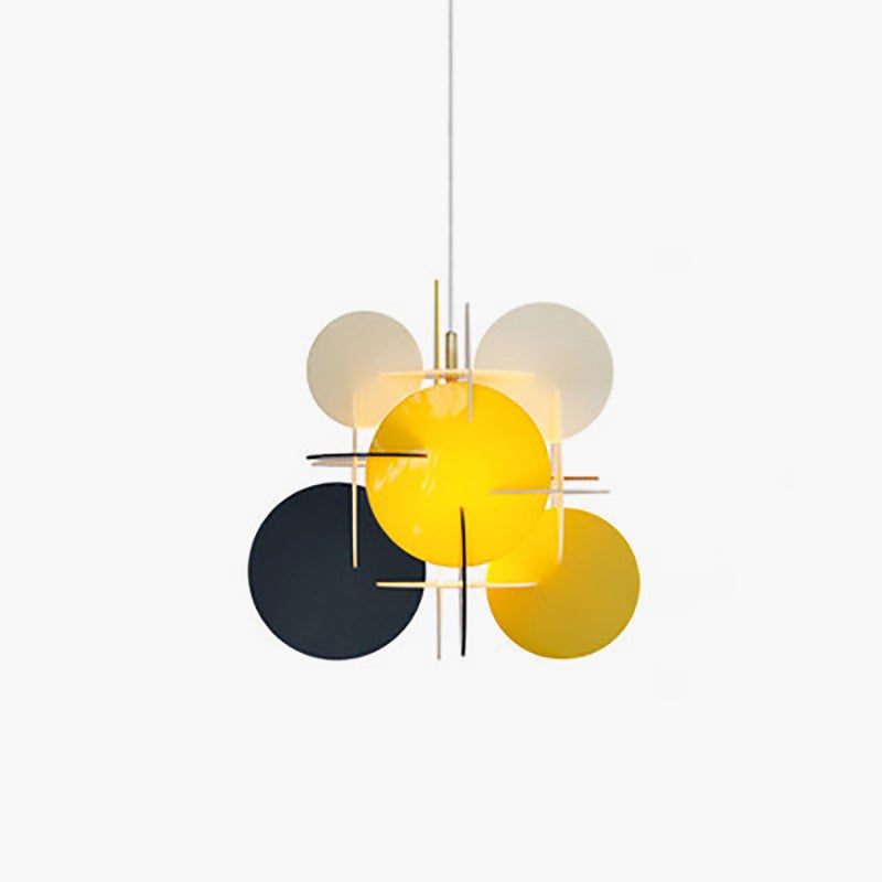 Lektra Colorful Geometric Pendant Light 