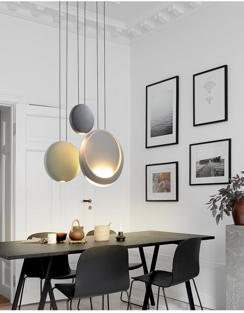 Faye Circular Modern Pendant Light