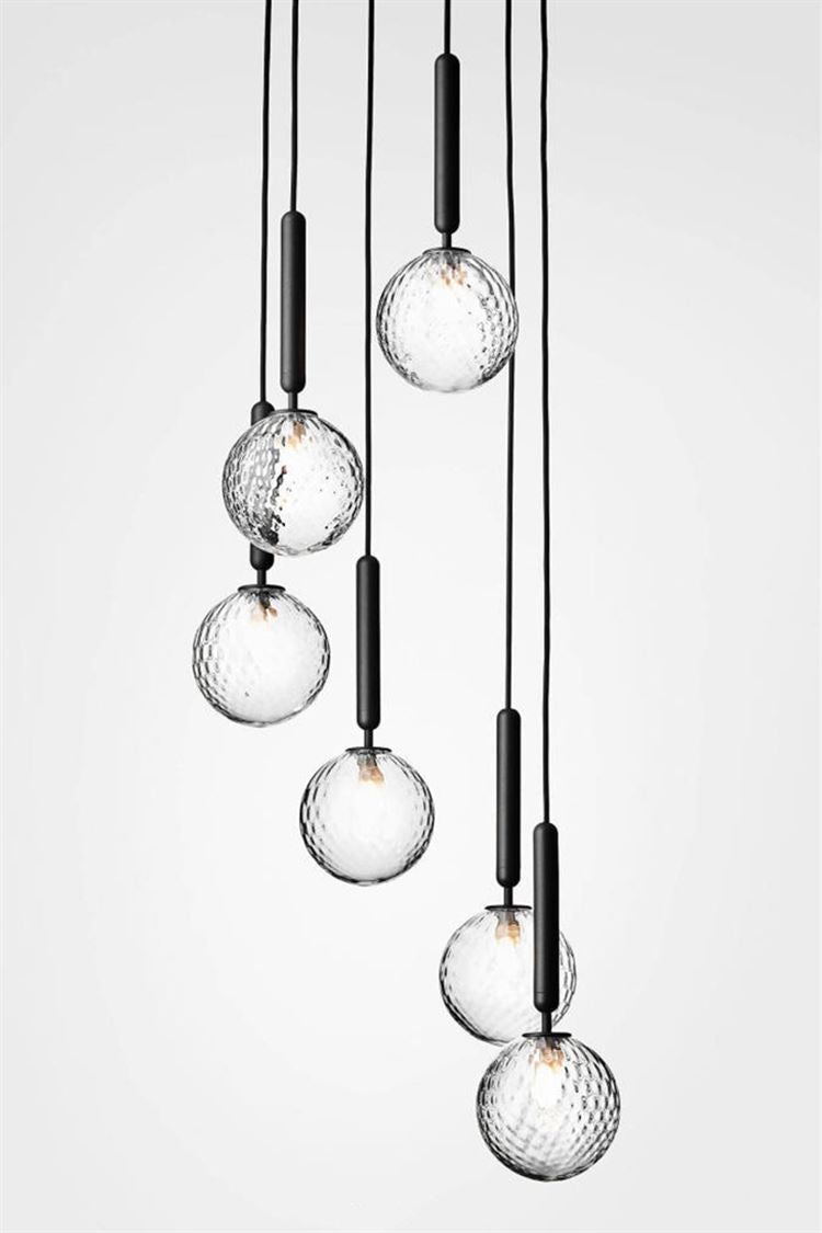 Finni Globe Glass Modern Pendant Light