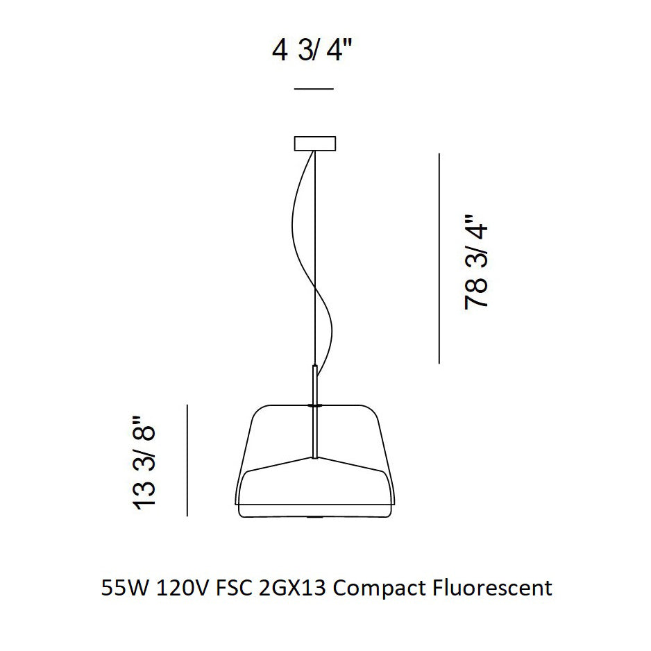 La Belle Suspension Light