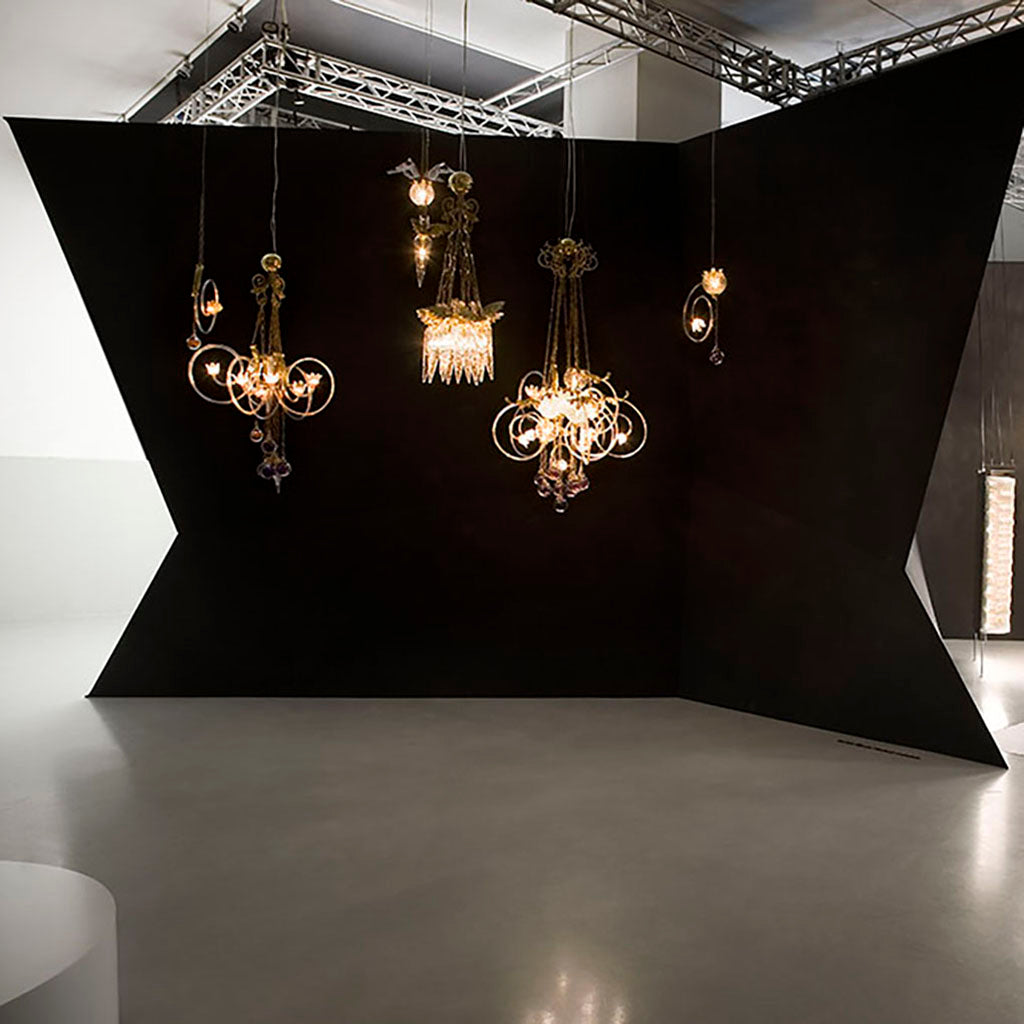 Galaxy Luminia Quadrix Lenitas Sculpture Chandelier