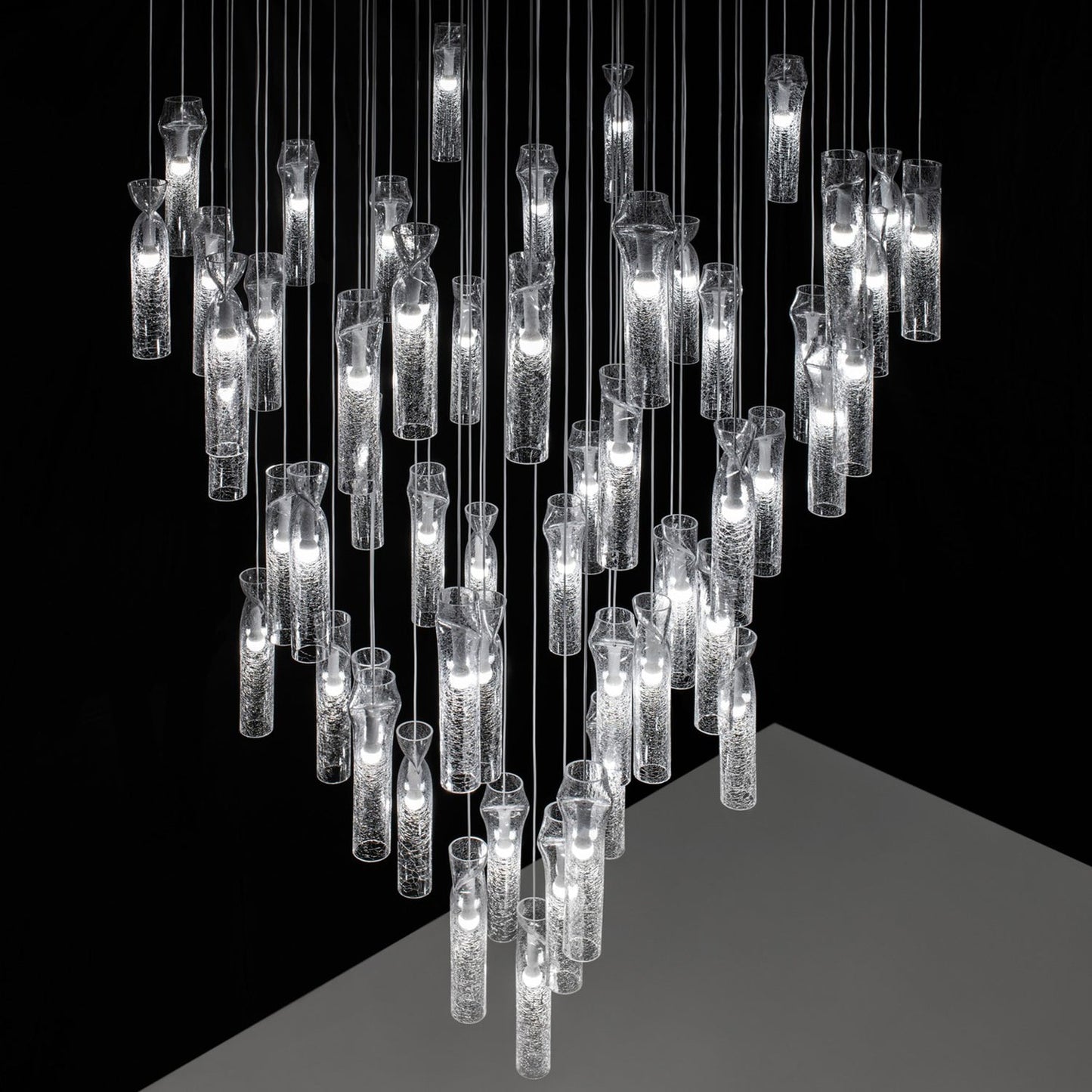 Press Iced Pendant Light