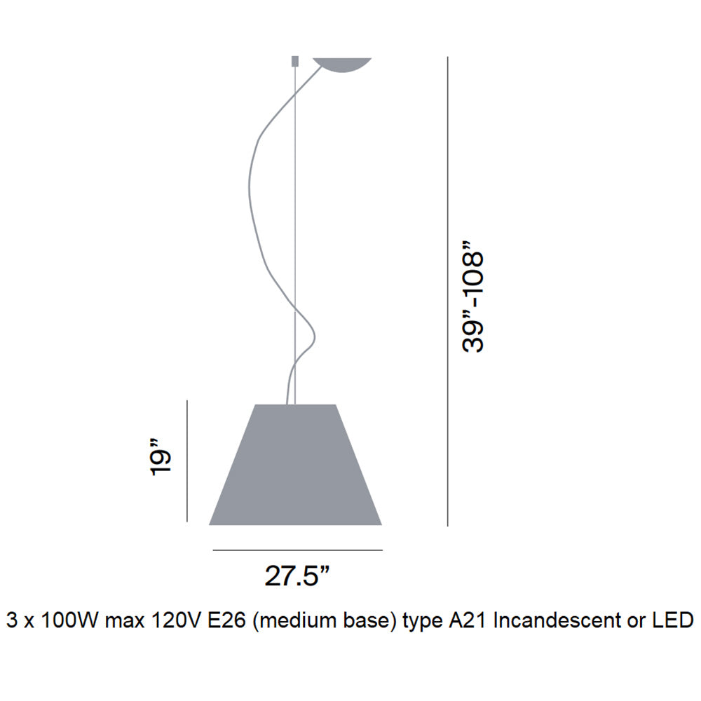 Grande Costanza Pendant Light