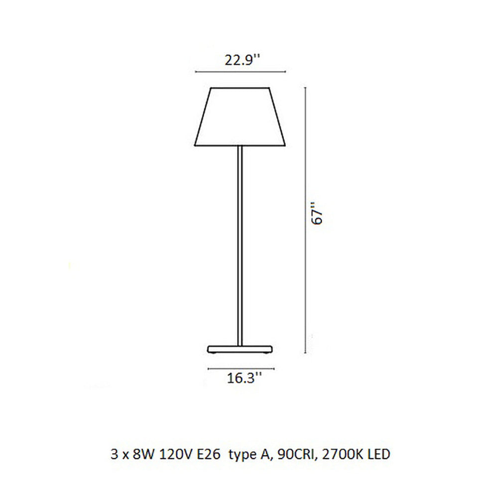 TXL 2019 LED Outdoor Floor Lamp