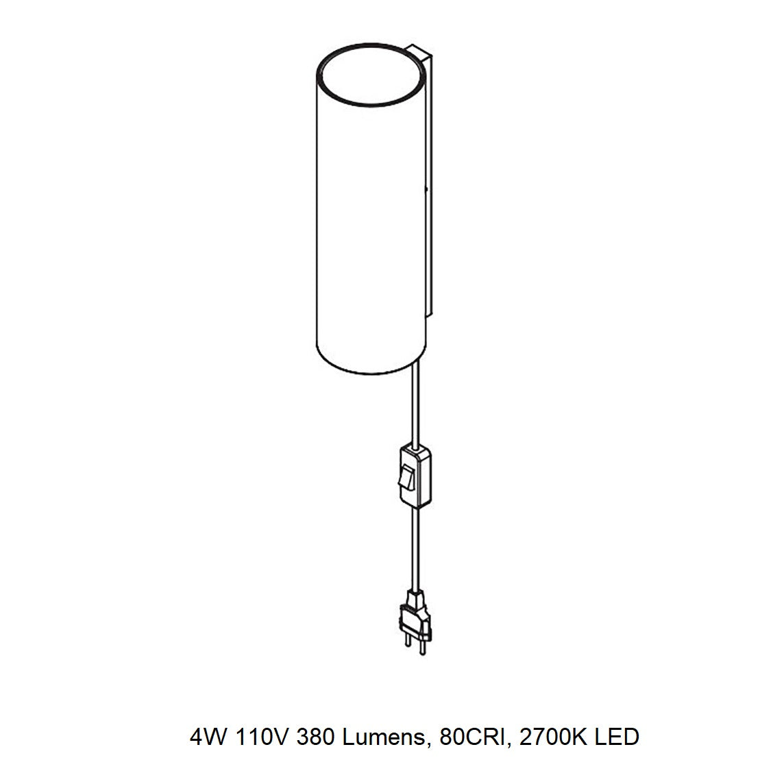 Hashira Wall Light