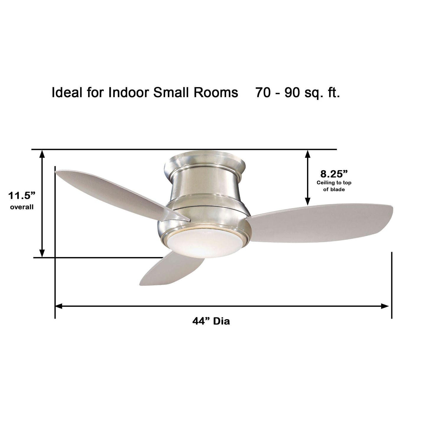 Concept II LED Ceiling Fan