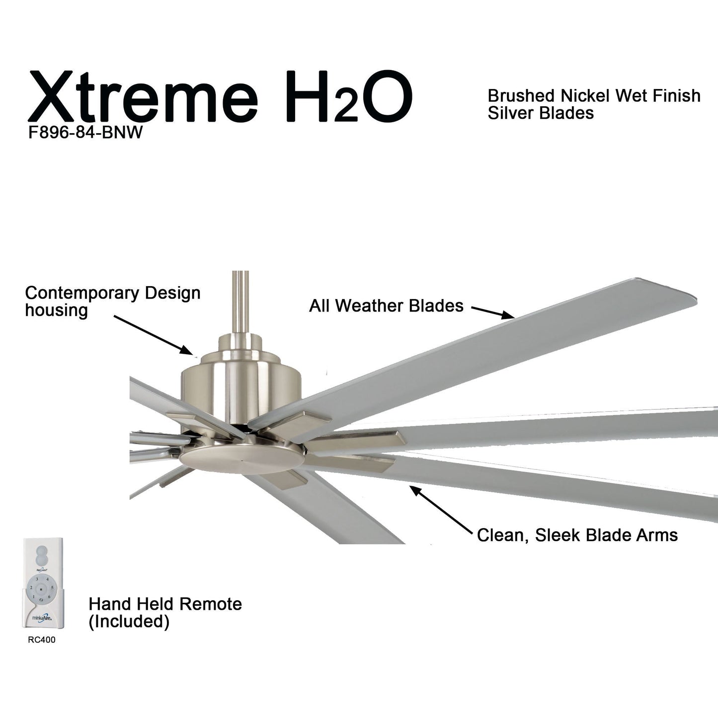 Xtreme H2O Outdoor Ceiling Fan
