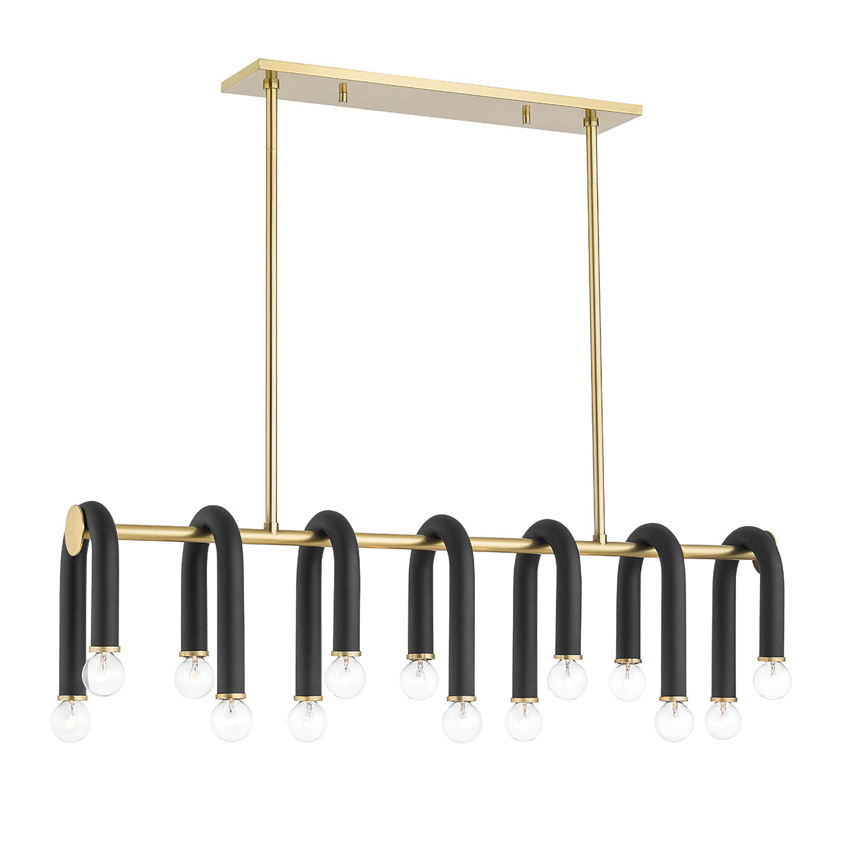 Whit Linear Chandelier
