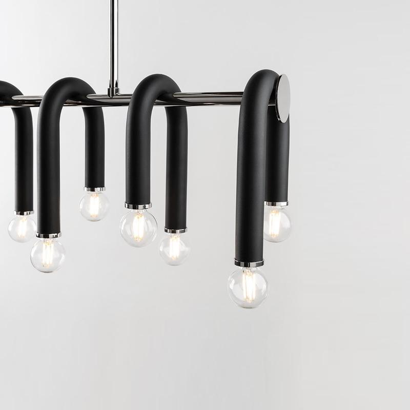 Whit Linear Chandelier