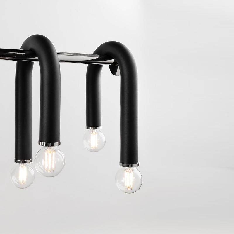 Whit Linear Chandelier