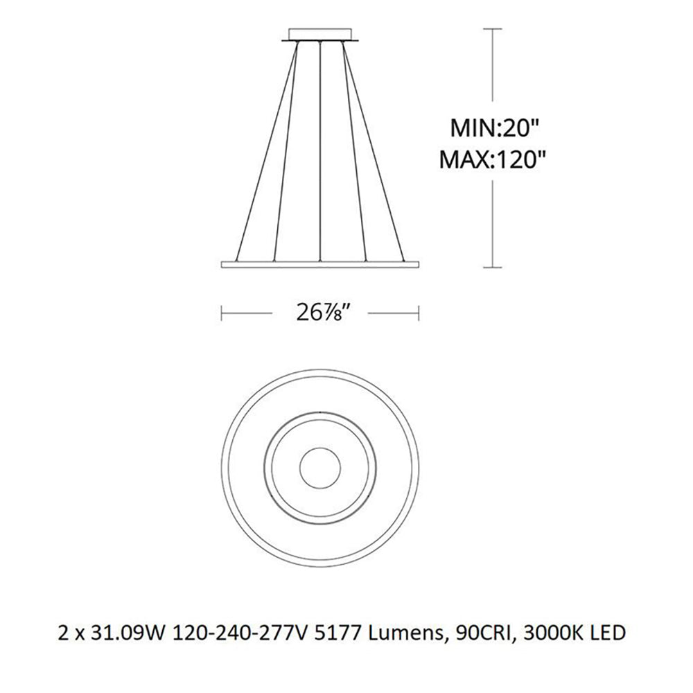 Jupiter LED Chandelier