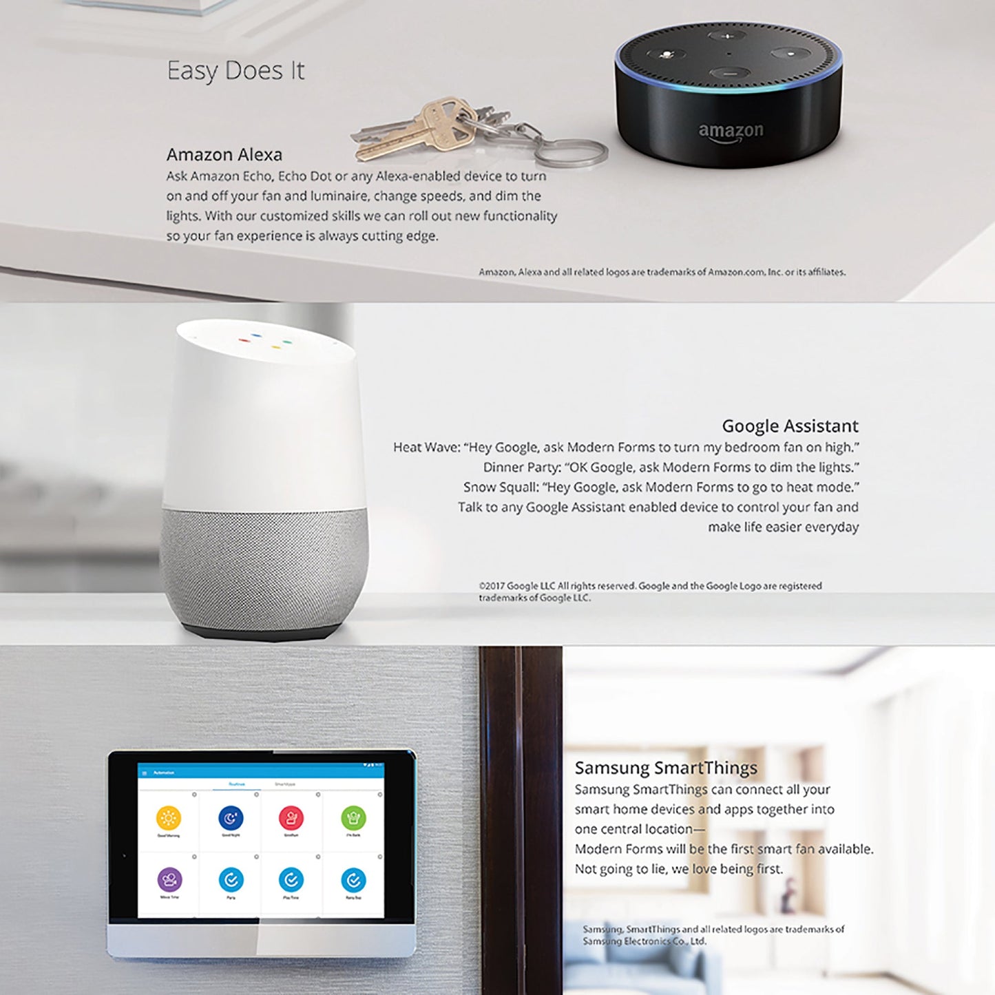 Aviator Flush Mount Smart Ceiling Fan