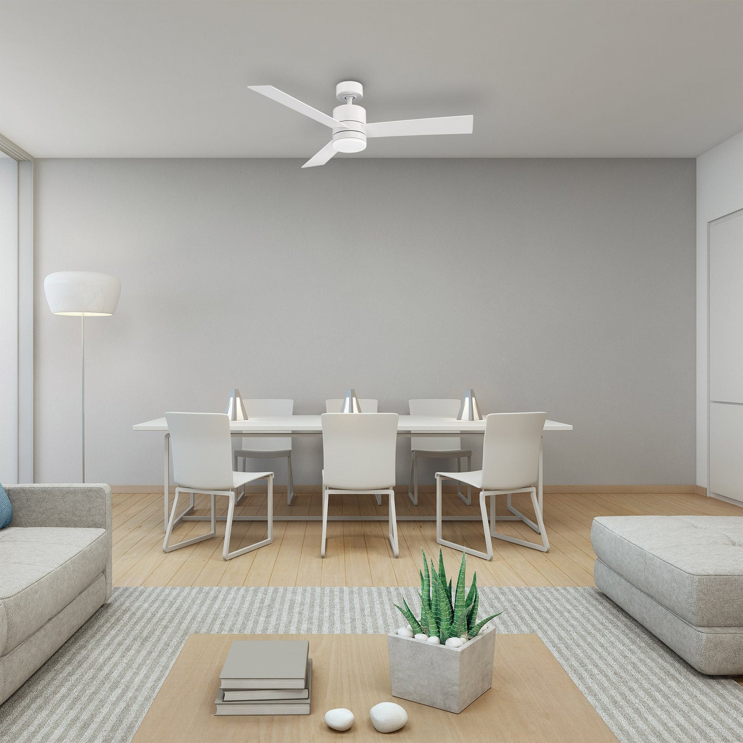 Axis Indoor/Outdoor LED Smart Ceiling Fan