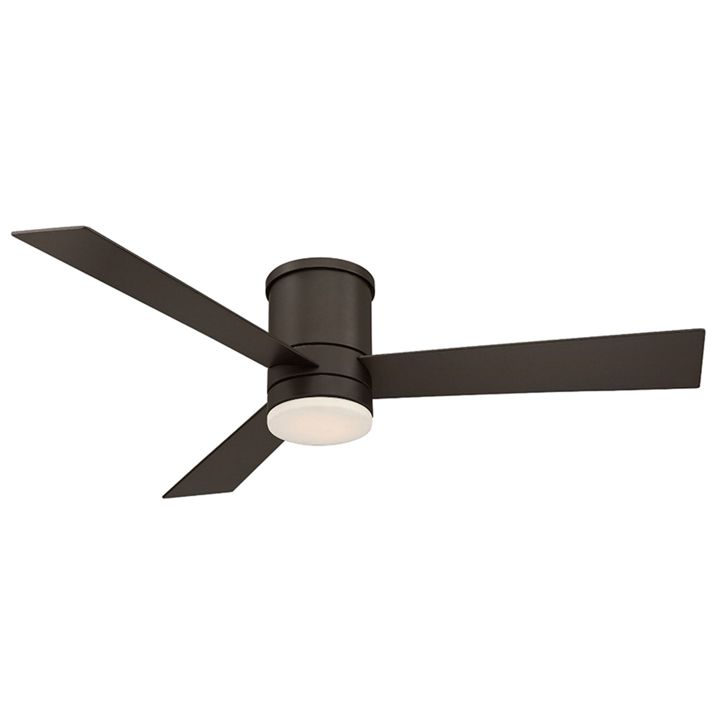 Axis Indoor/Outdoor LED Smart Flush Mount Ceiling Fan