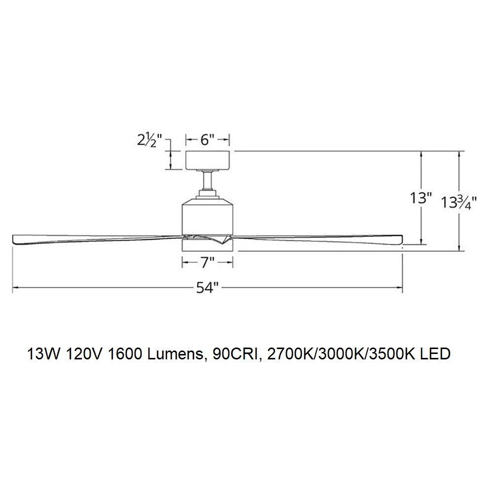 Lotus Indoor/Outdoor LED Smart Ceiling Fan