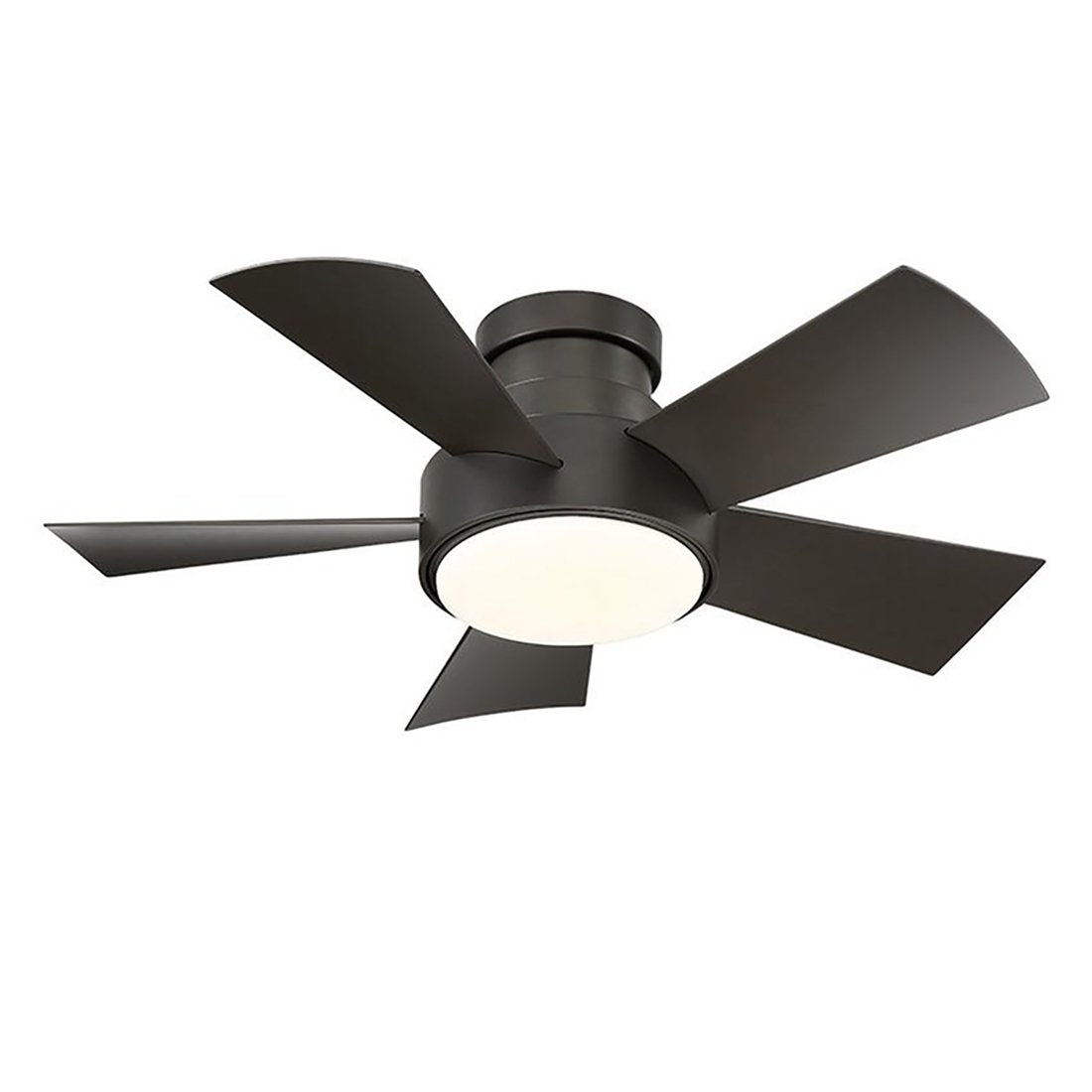 Vox Indoor/Outdoor LED Smart Flush Mount Ceiling Fan