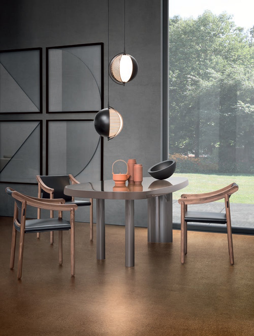 Drena Abstract Caged Sphere Pendant Light Drena Abstract Caged Sphere Pendant Light