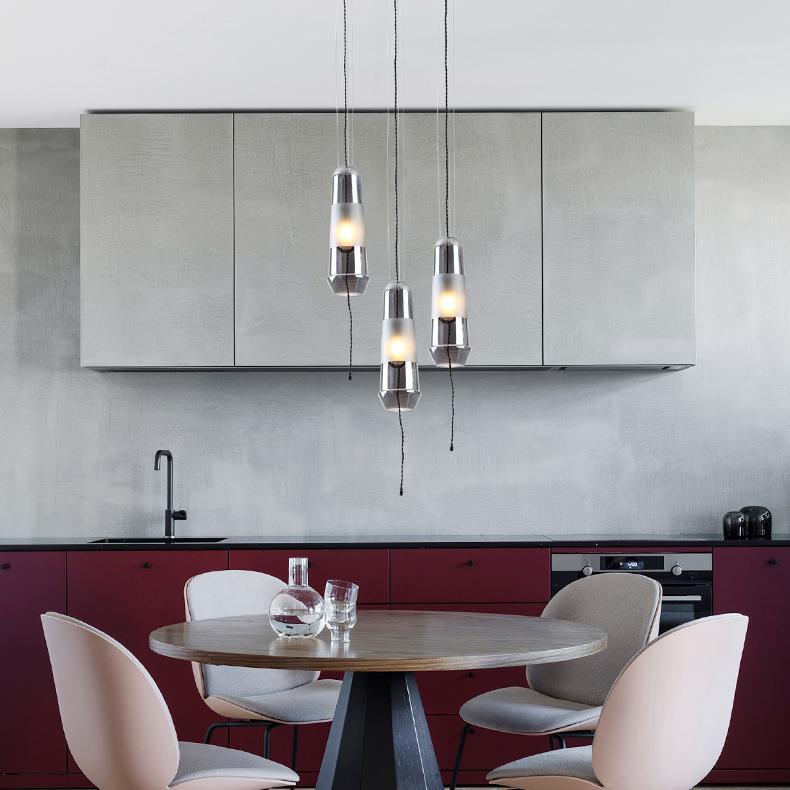 Olava Modern Glass Pendant Light
