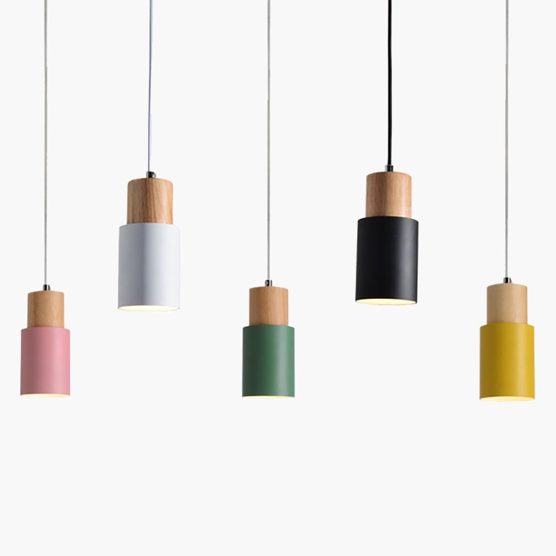 Sabra Nordic Wooden Pendant Light