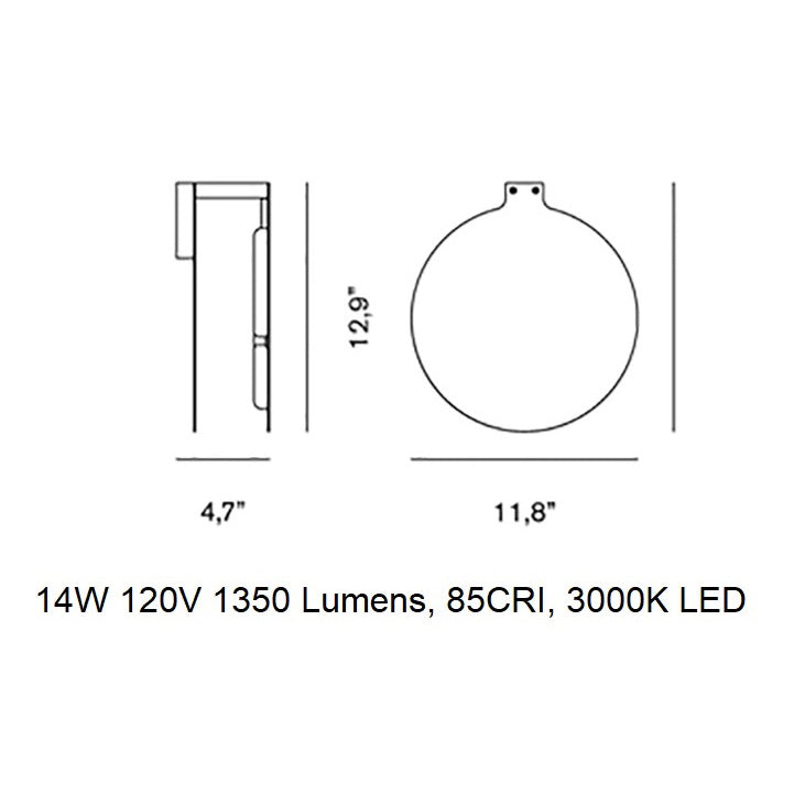 Duca Wall Light