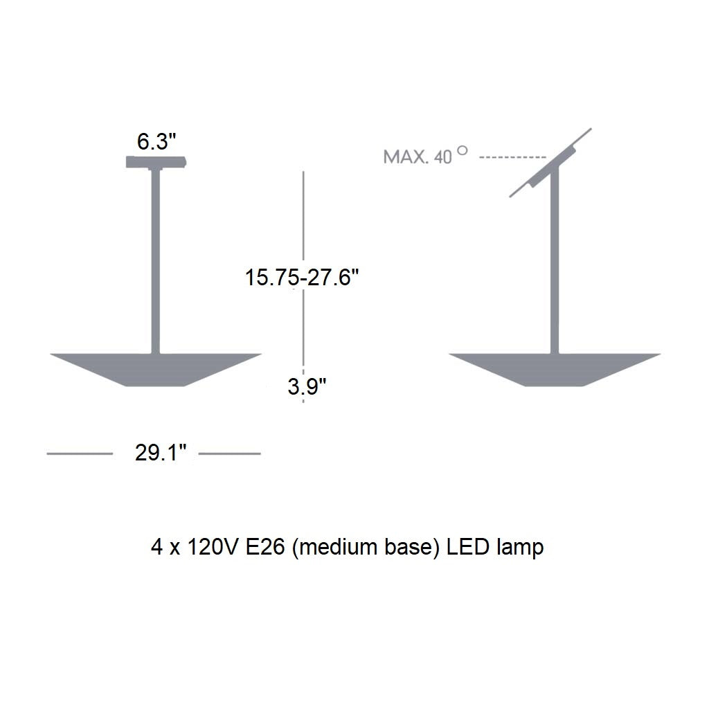 Magnussen Uplight Pendant Light