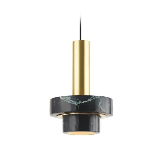Lagri I Marble Brass Pendant Light