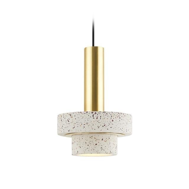 Lagri I Marble Brass Pendant Light