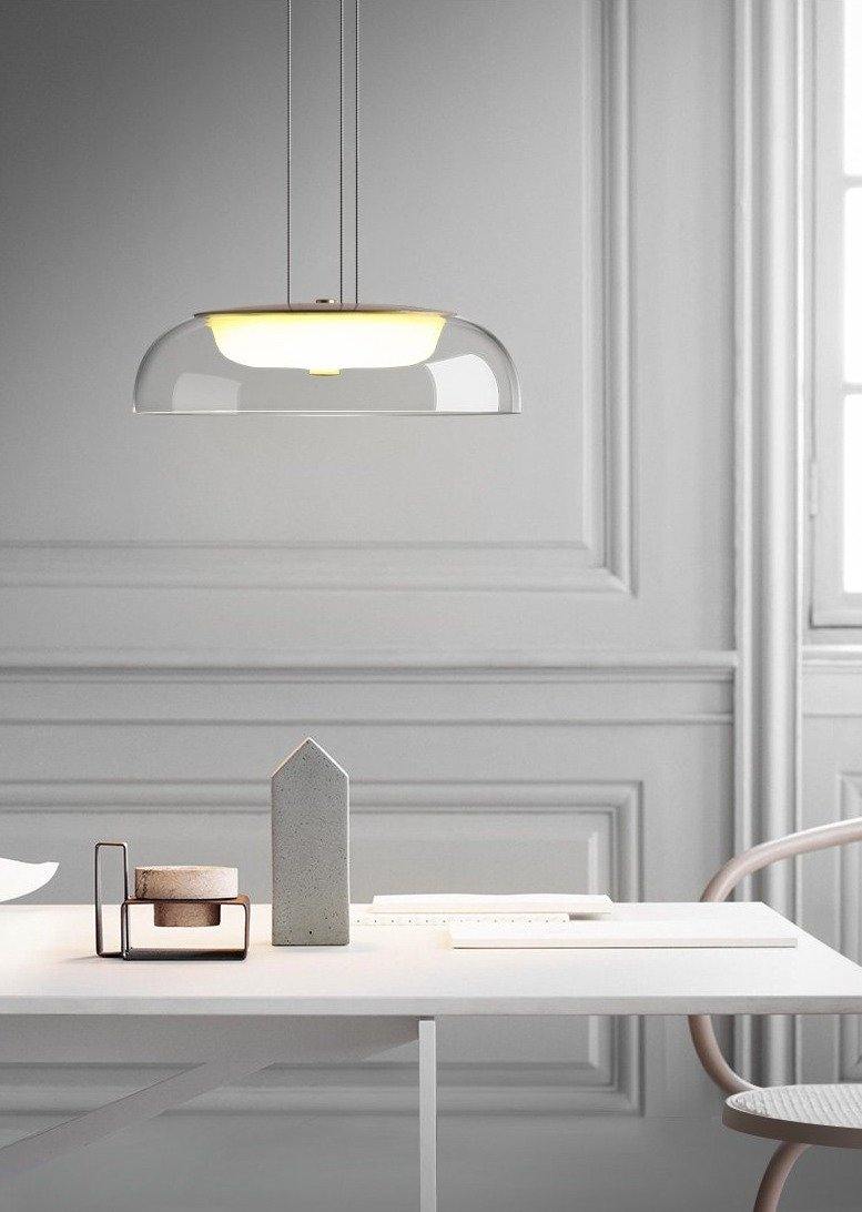 Aura Minimal Glass Pendant Light